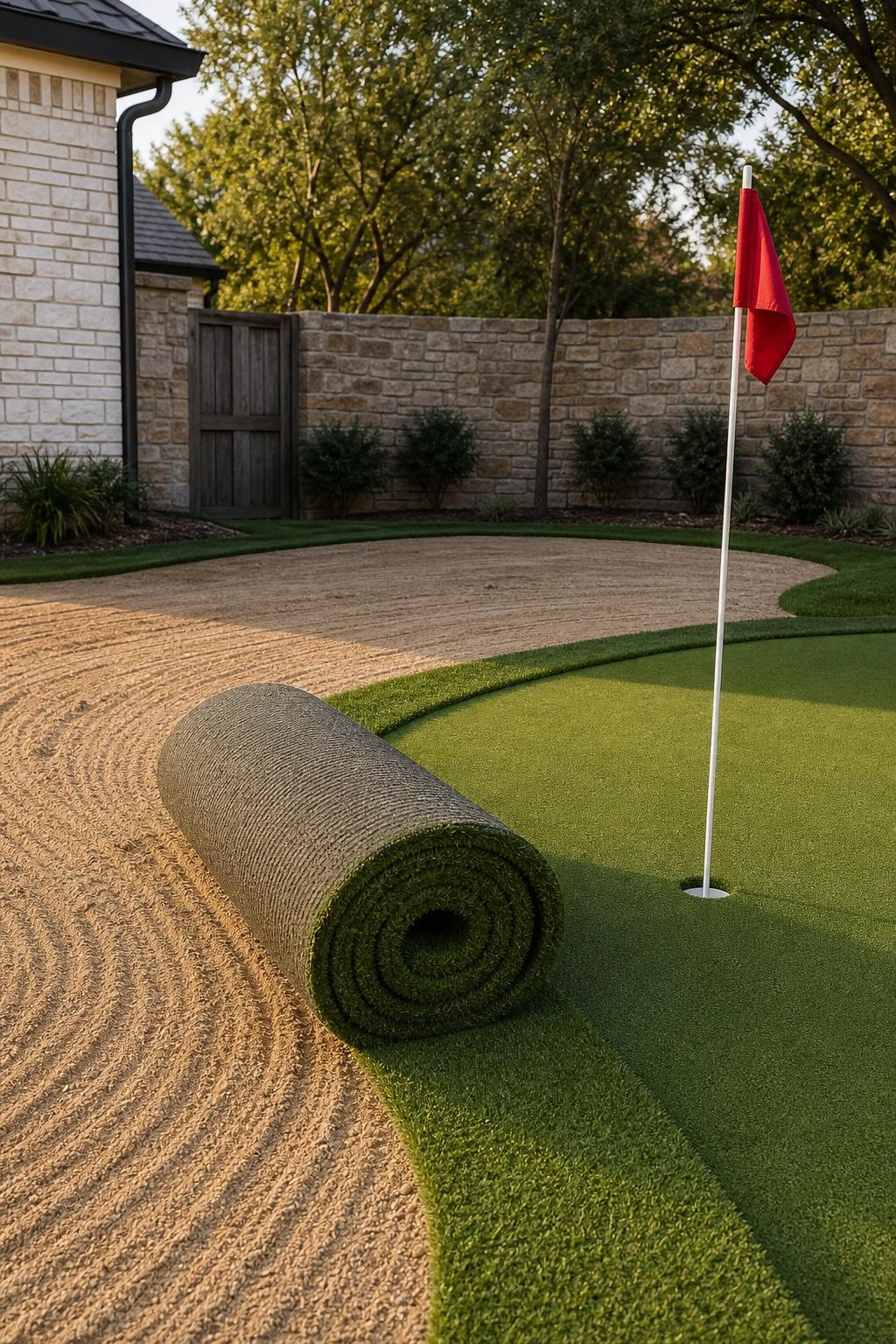 Green Resurfacing install in McKinney, TX